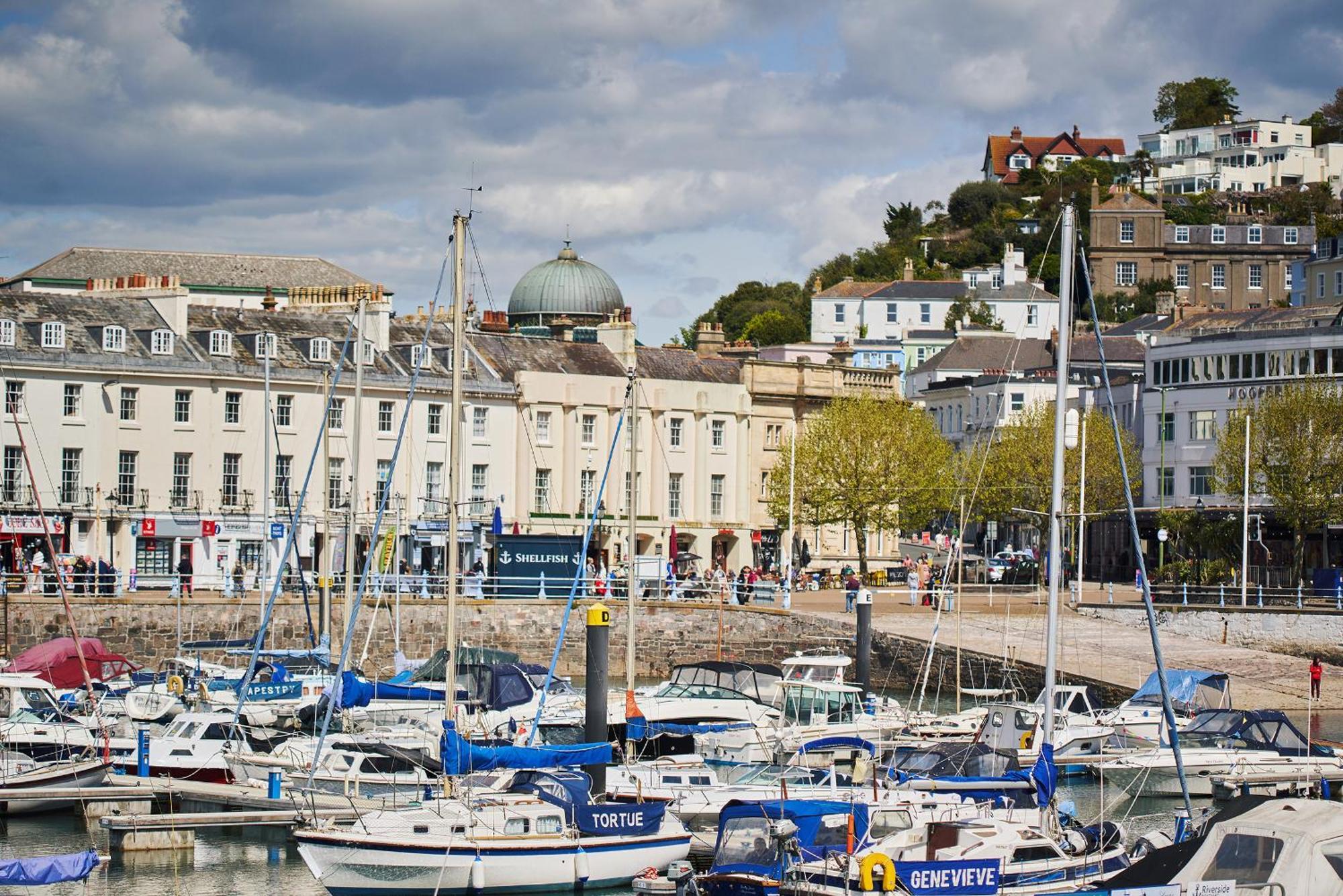 The Moorings - Stylish Duplex Apartment On Torquay Harbourside Exterior foto